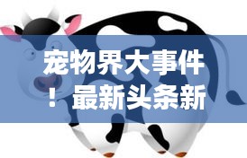 寵物界大事件！最新頭條新聞一網(wǎng)打盡