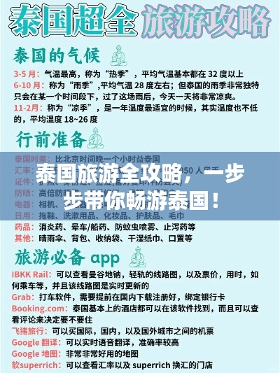泰國旅游全攻略，一步步帶你暢游泰國！