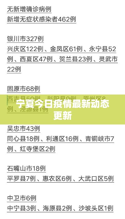 寧夏今日疫情最新動(dòng)態(tài)更新
