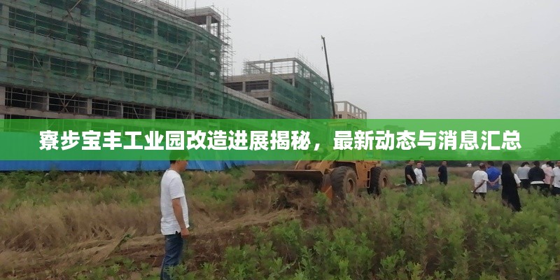 寮步寶豐工業(yè)園改造進(jìn)展揭秘，最新動(dòng)態(tài)與消息匯總