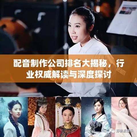 配音制作公司排名大揭秘，行業(yè)權(quán)威解讀與深度探討