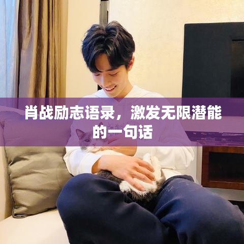肖戰(zhàn)勵志語錄，激發(fā)無限潛能的一句話