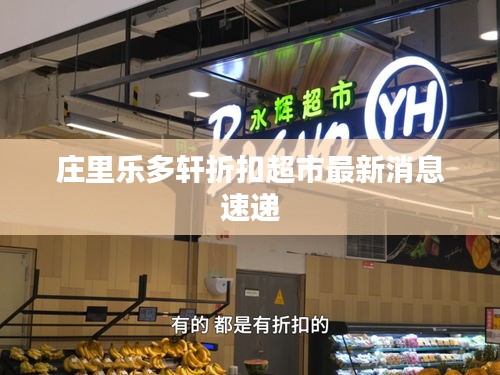 莊里樂多軒折扣超市最新消息速遞