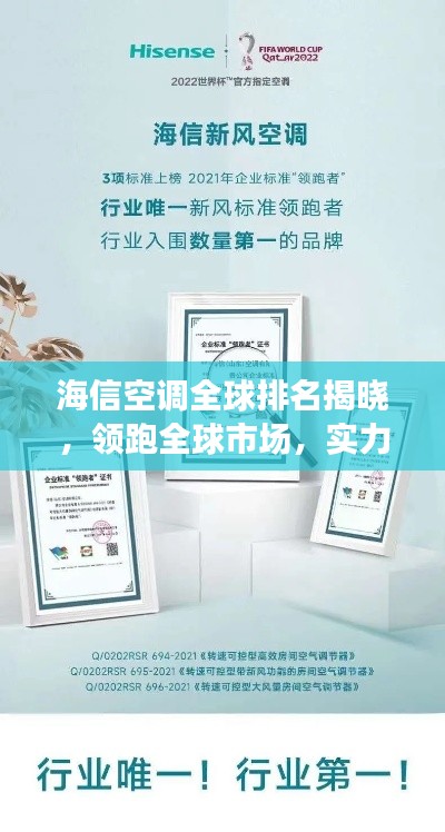 海信空調(diào)全球排名揭曉，領(lǐng)跑全球市場，實力展現(xiàn)卓越品質(zhì)！