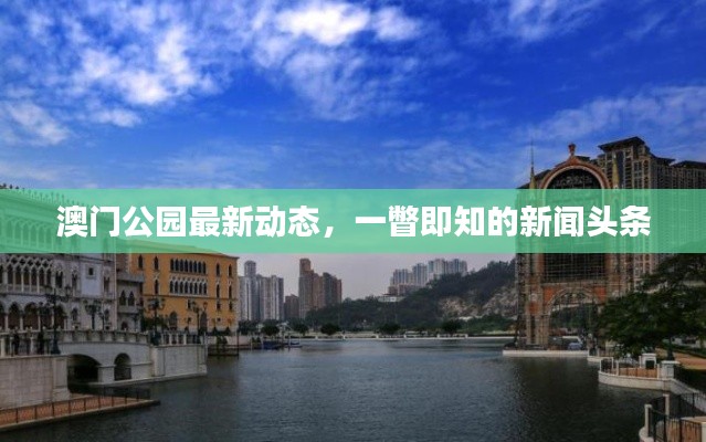 澳門公園最新動態(tài)，一瞥即知的新聞頭條