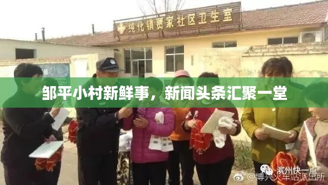 鄒平小村新鮮事，新聞?lì)^條匯聚一堂