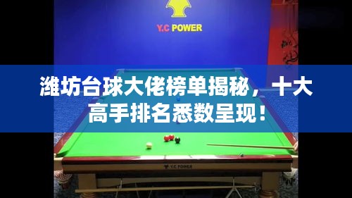 濰坊臺球大佬榜單揭秘，十大高手排名悉數(shù)呈現(xiàn)！